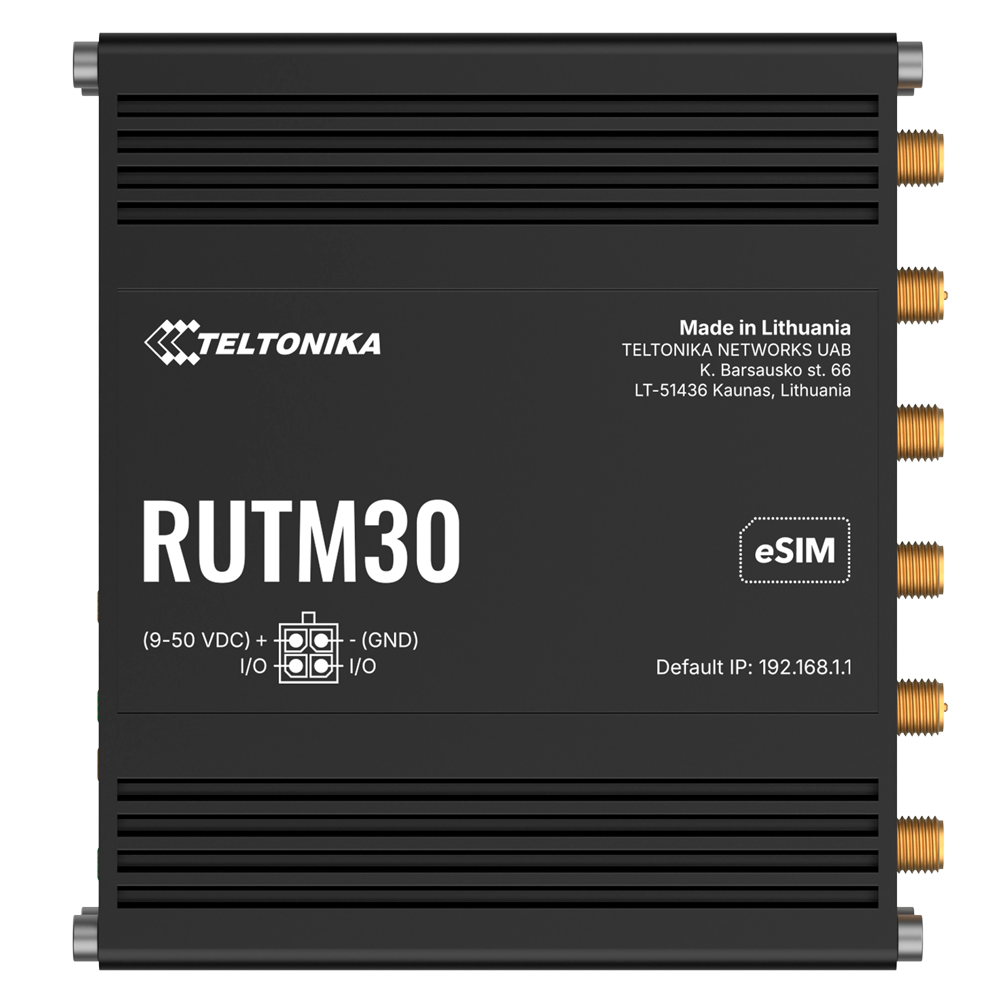 Teltonika Router Industrial 5G TK-RUTM30