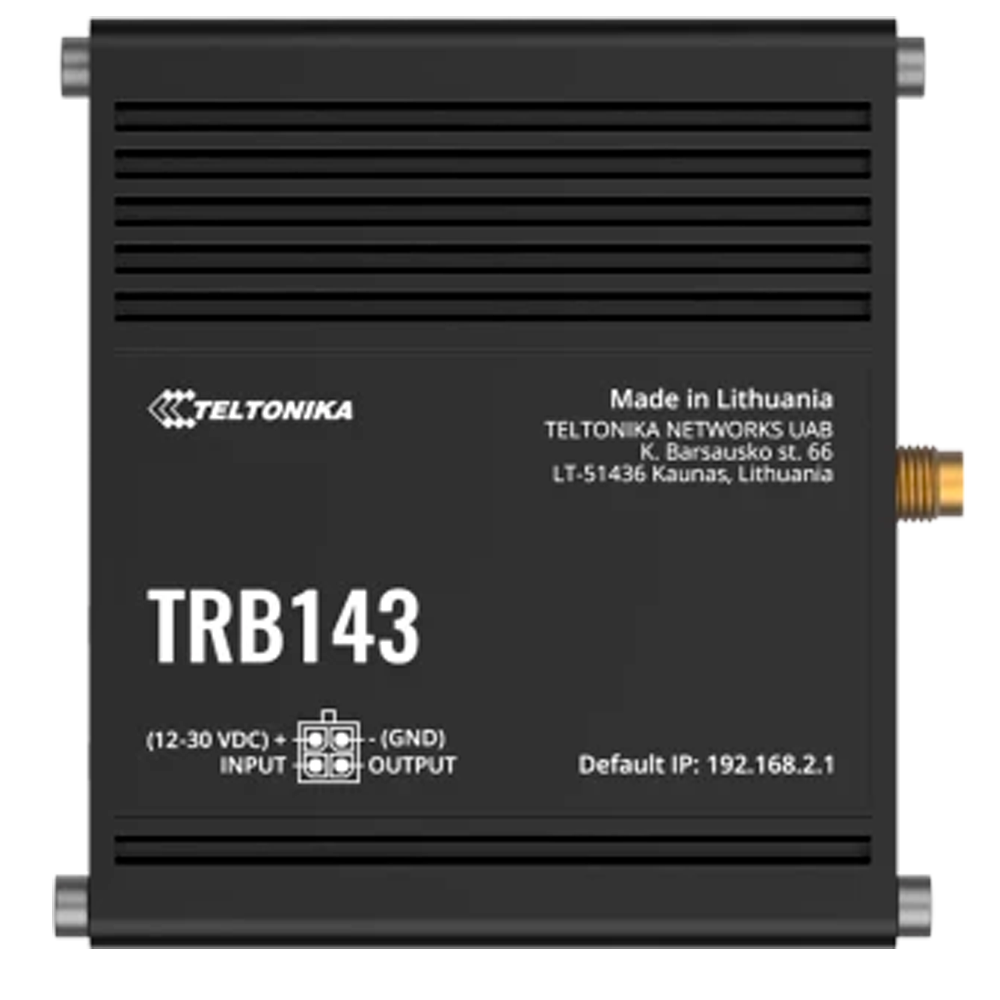 Teltonika Router Industrial 4G LTE Cat 4 TK-TRB143