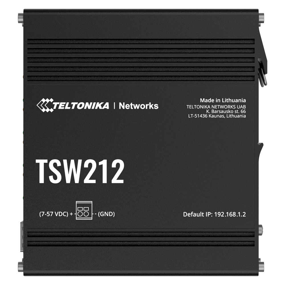 Teltonika Switch Gestionable Industrial TK-TSW212