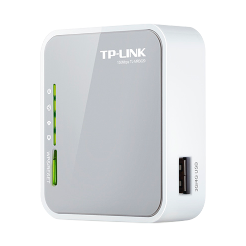 Tp-Link Link Router 3G/4G Conectividad flexible mediante módem USB externo TL-MR3020