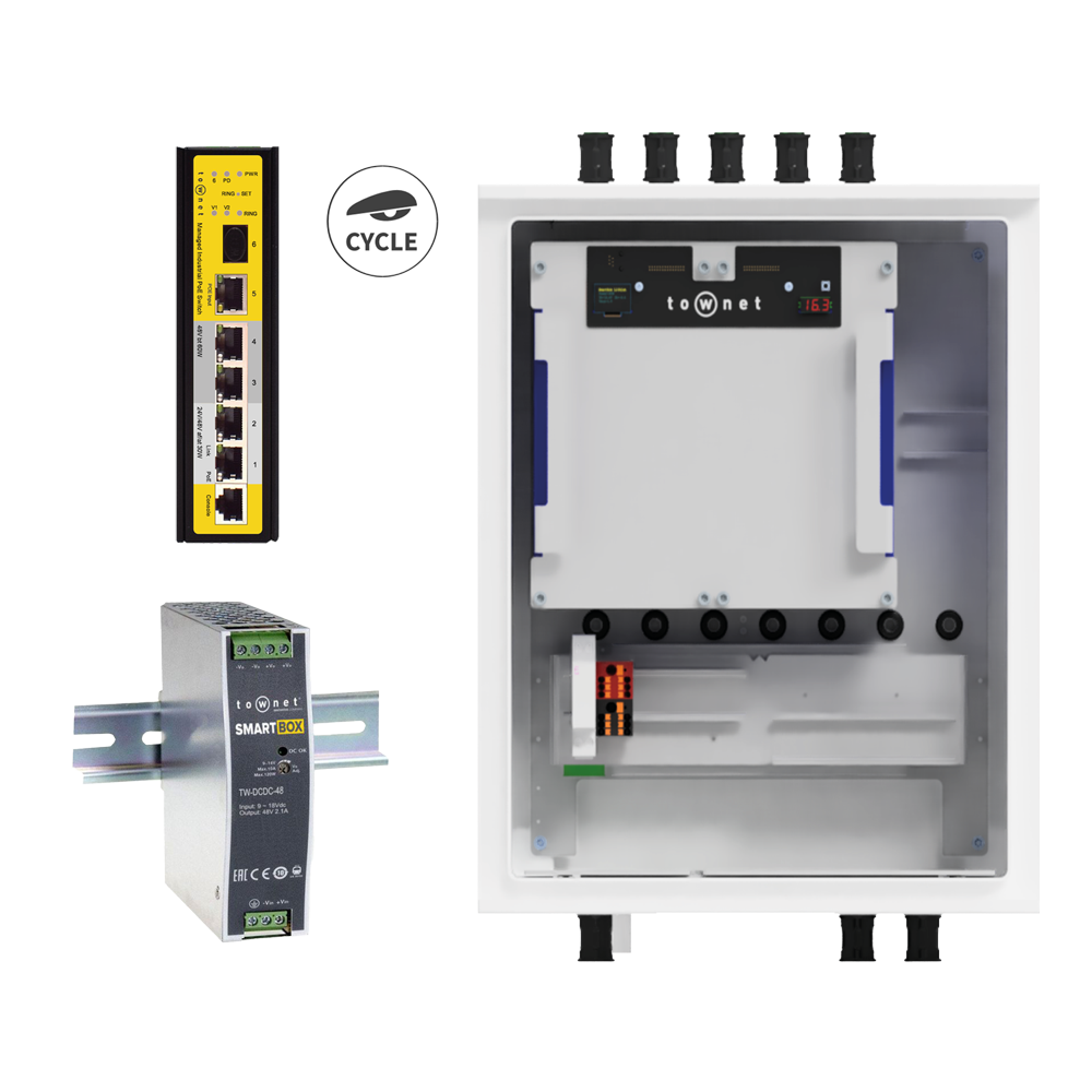 CCTV & Alarmas Alimentación de ciclo 1728Wh TOW-L180C-KIT