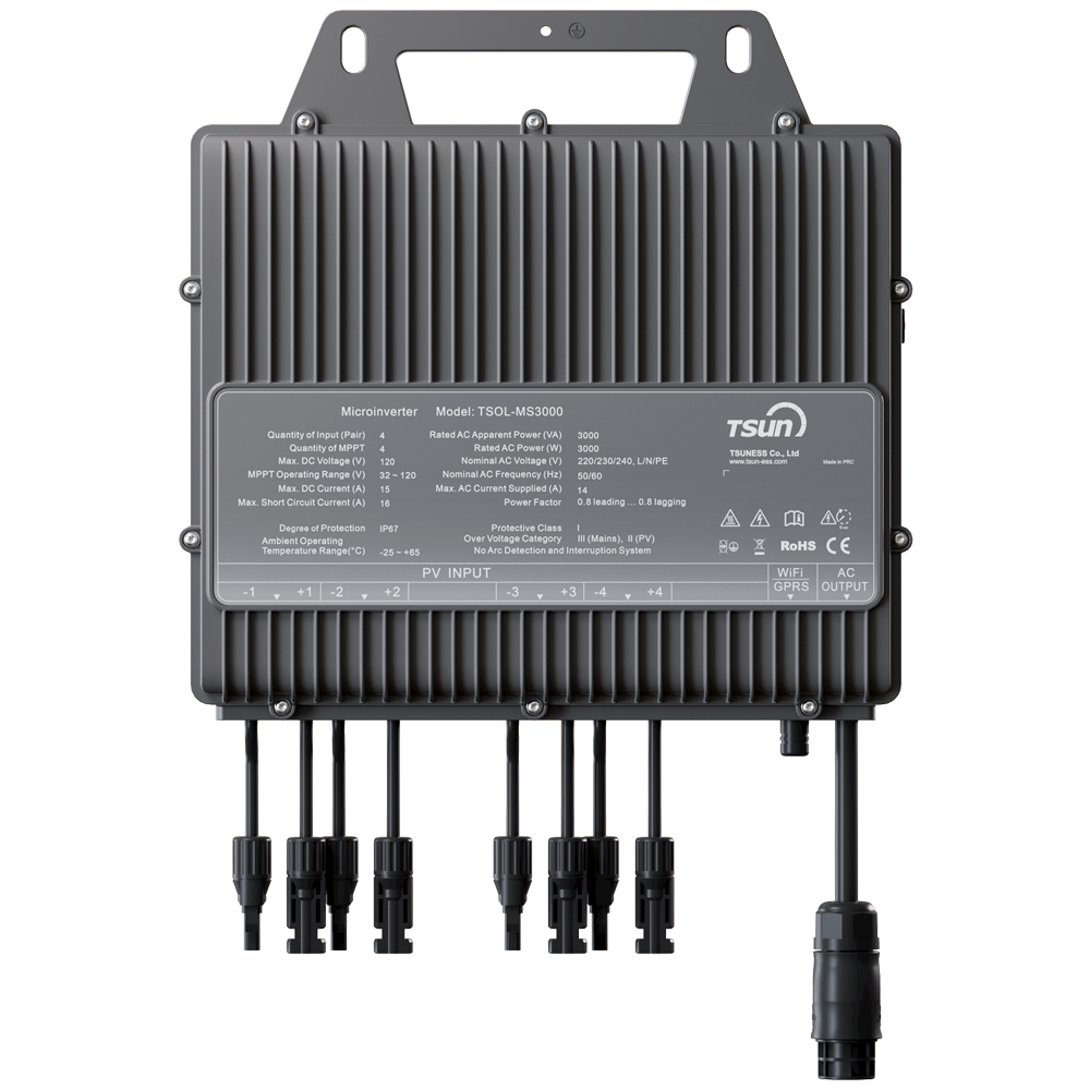 Tsun Microinversor Potencia 3000W TSOL-MS3000