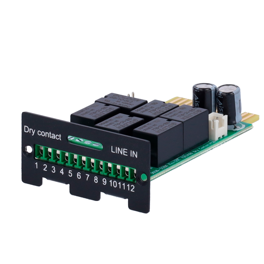 CCTV & Alarmas Minitarjeta de contacto seco UPS-RELAYCARD