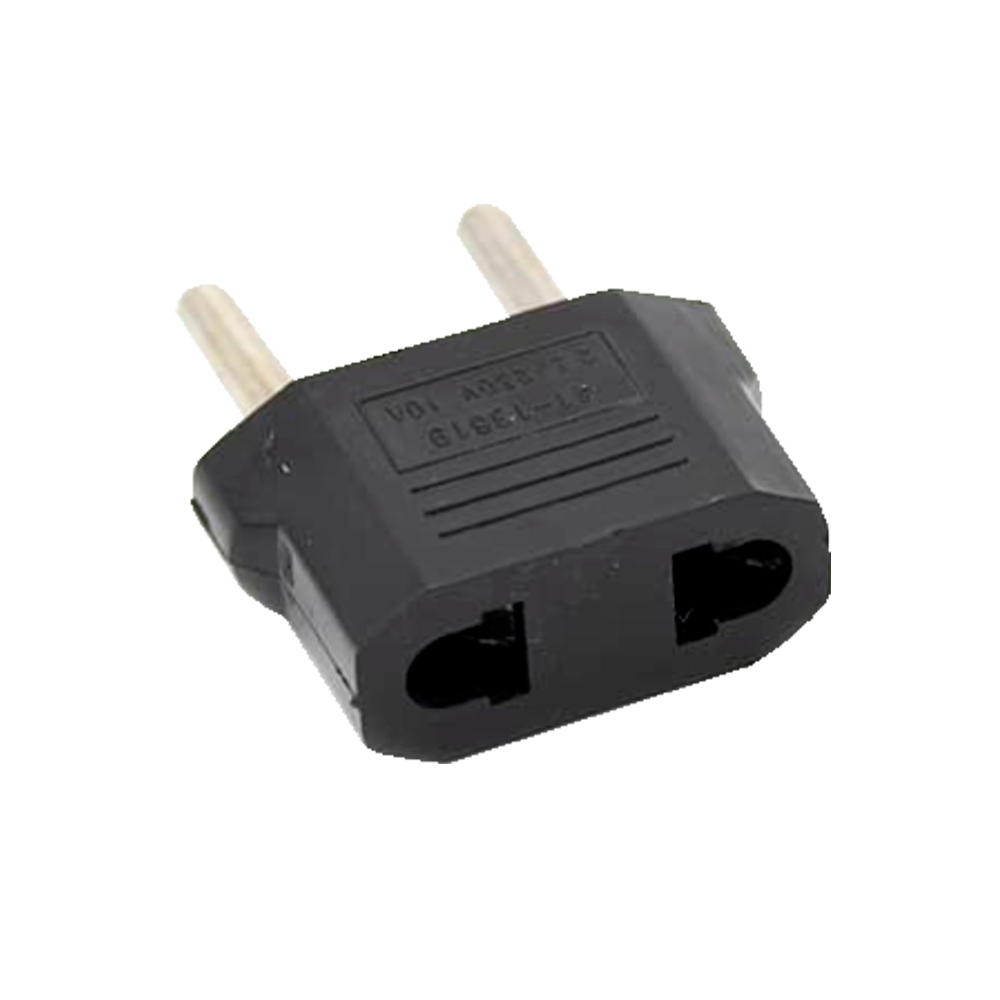 CCTV & Alarmas Adaptador Enchufe Tipo A (USA) a Enchufe Tipo F (EU) USA-EU-ADAPTER-B