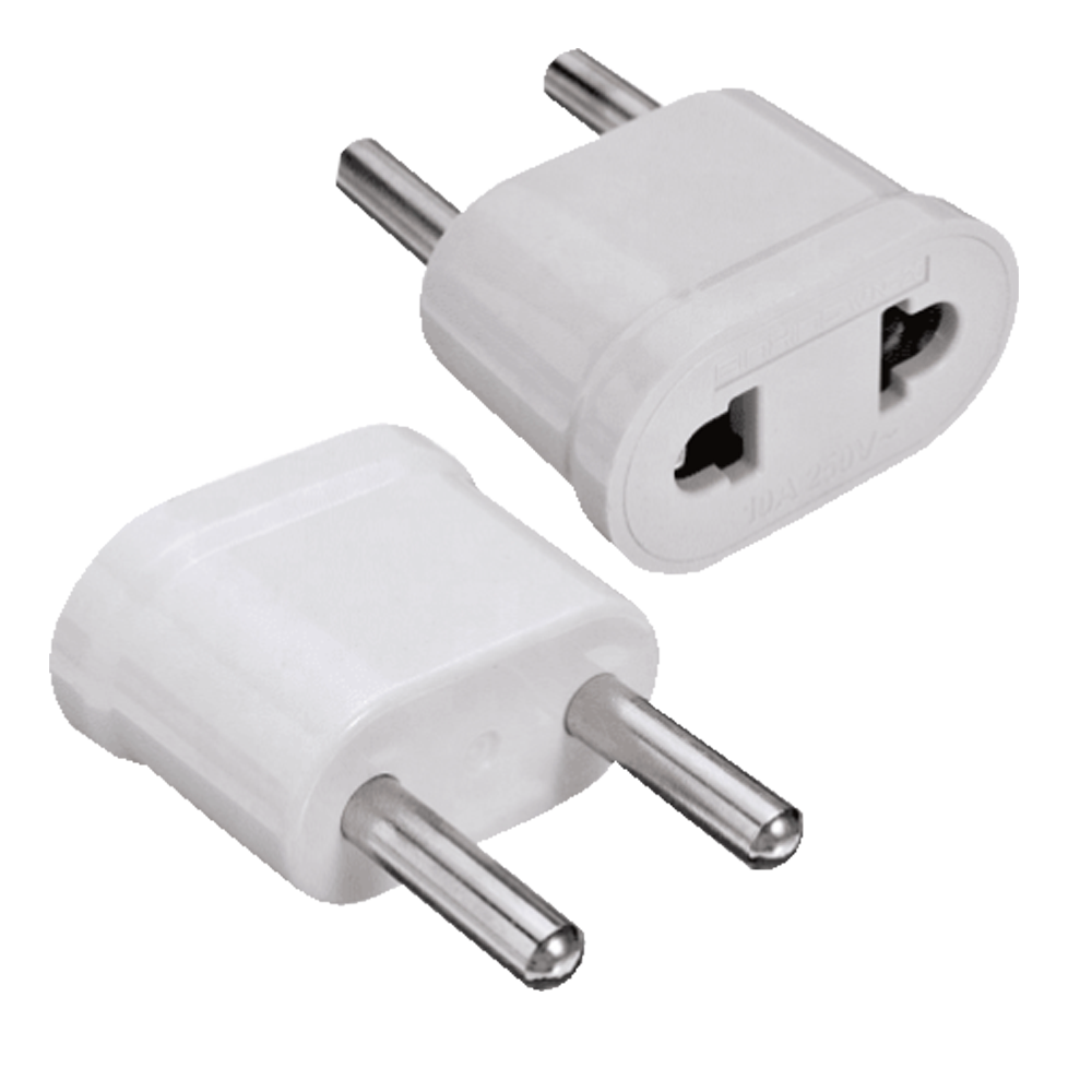 CCTV & Alarmas Adaptador Enchufe Tipo A (USA) a Enchufe Tipo F (EU) USA-EU-ADAPTER-W
