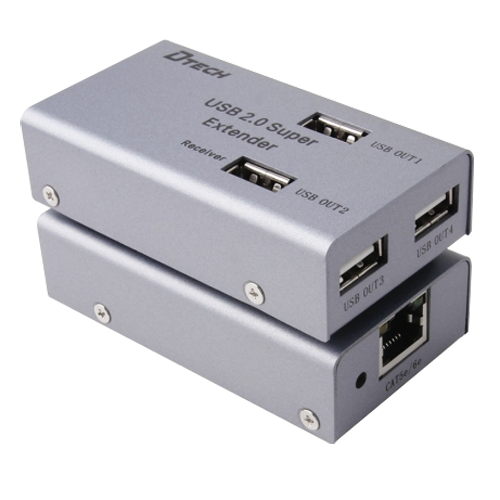 CCTV & Alarmas Extensor de señal USB Alcance 50 m USB-EXT-4