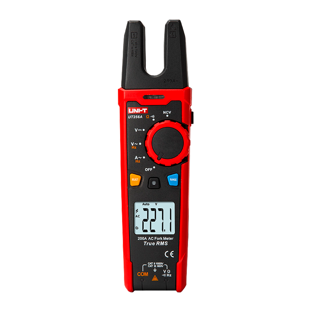 Uni-Trend Pinza amperimétrica tipo tenedor UT256A