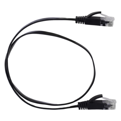 Safire Cable UTP Flat Ethernet color negro UTP6-05BK-FLAT