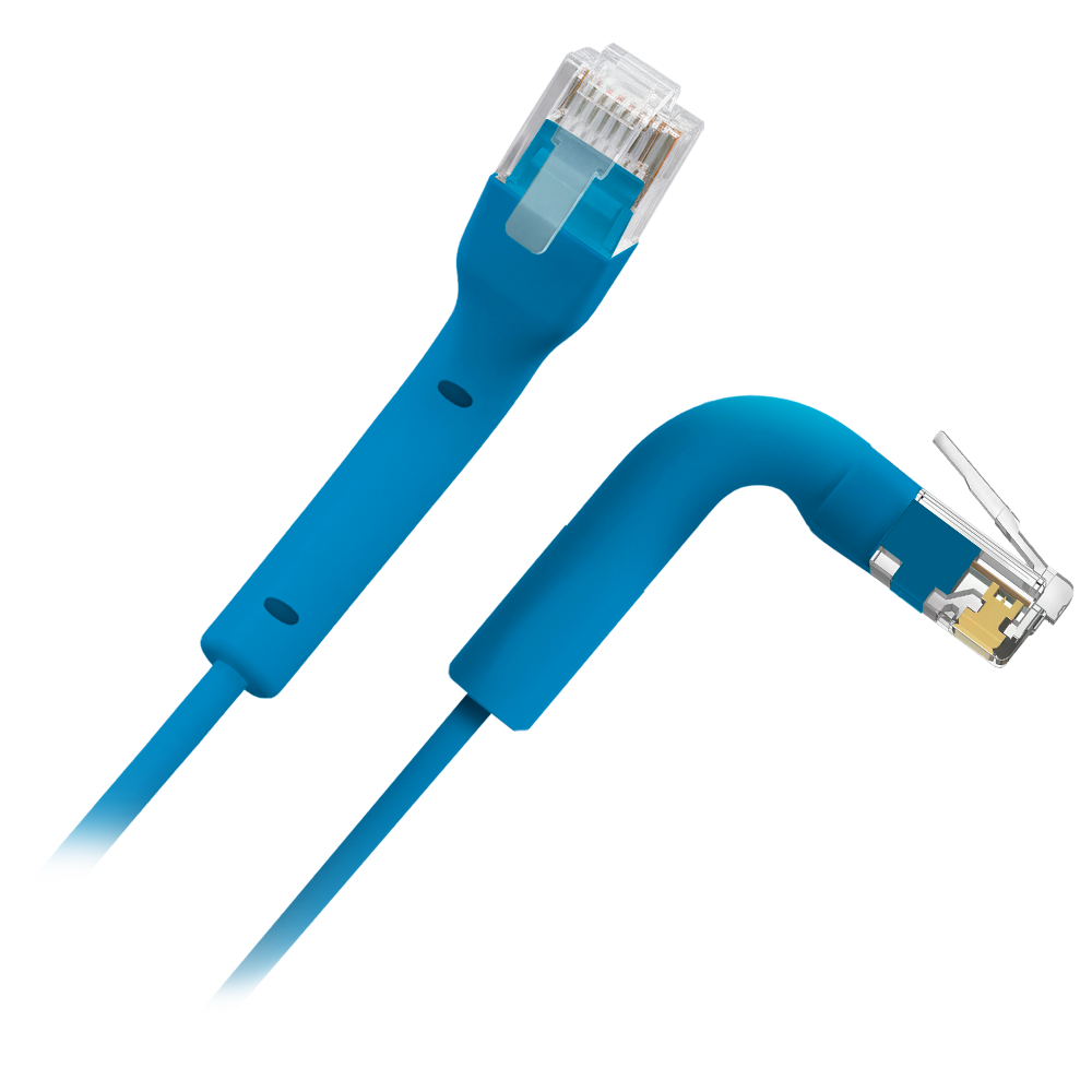 Safire Cable UTP flexible Ethernet color azul UTP6A-FLEX-02B