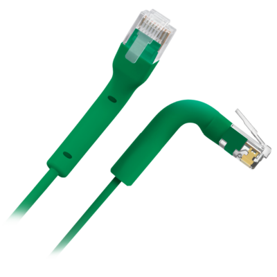 Safire Cable UTP flexible Ethernet color verde UTP6A-FLEX-02G
