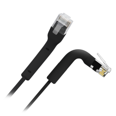 Safire Cable UTP flexible Ethernet color negro UTP6A-FLEX-03BK