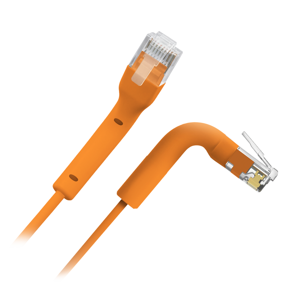 Safire Cable UTP flexible Ethernet color naranja UTP6A-FLEX-03O