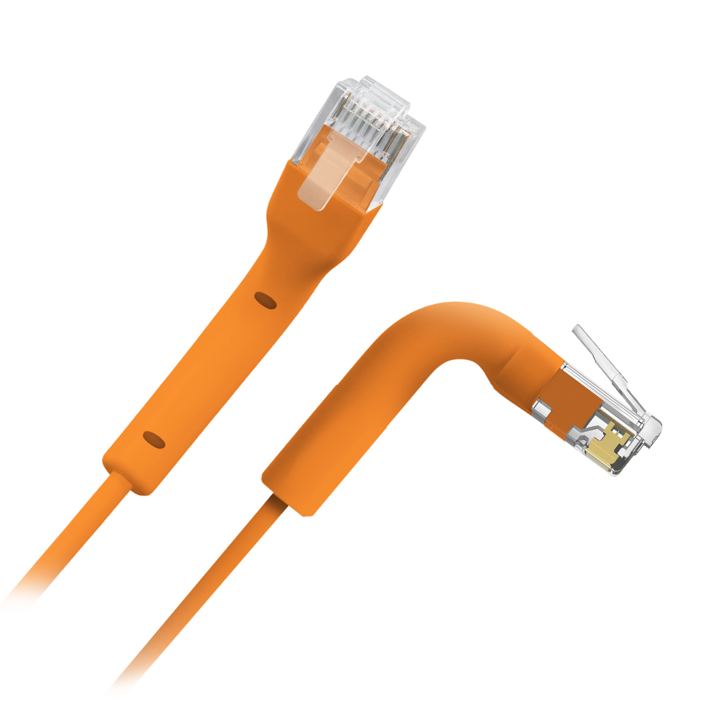 Safire Cable UTP flexible Ethernet color naranja UTP6A-FLEX-05O