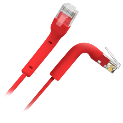 Safire Cable UTP flexible Ethernet color rojo UTP6A-FLEX-150R