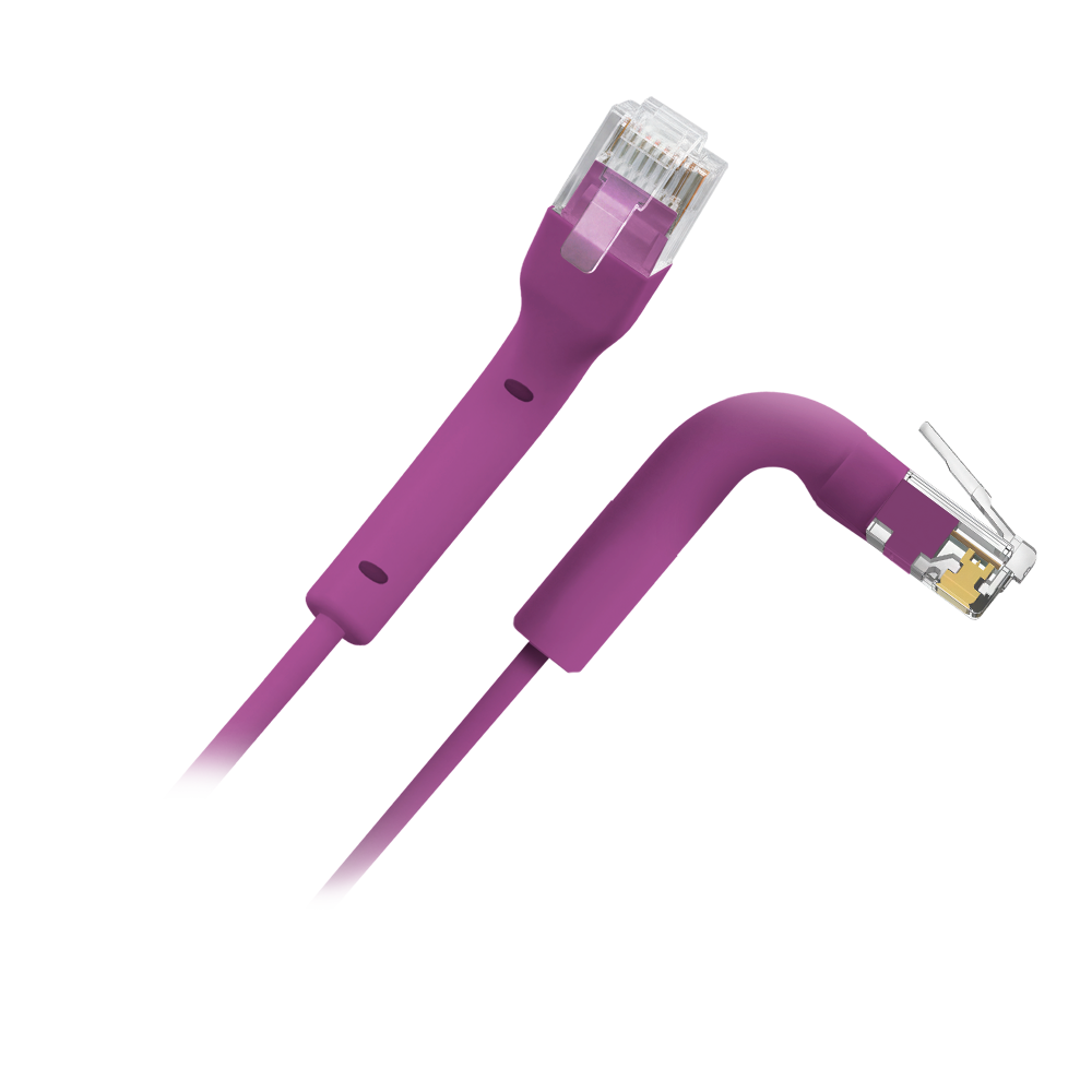 Safire Cable UTP flexible Ethernet color morado UTP6A-FLEX-1P