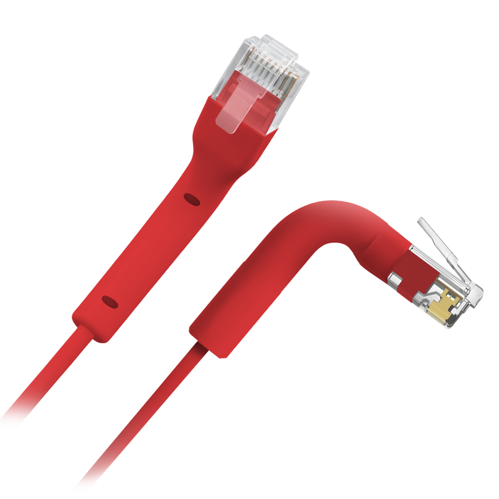 Safire Cable UTP flexible Ethernet color rojo UTP6A-FLEX-1R