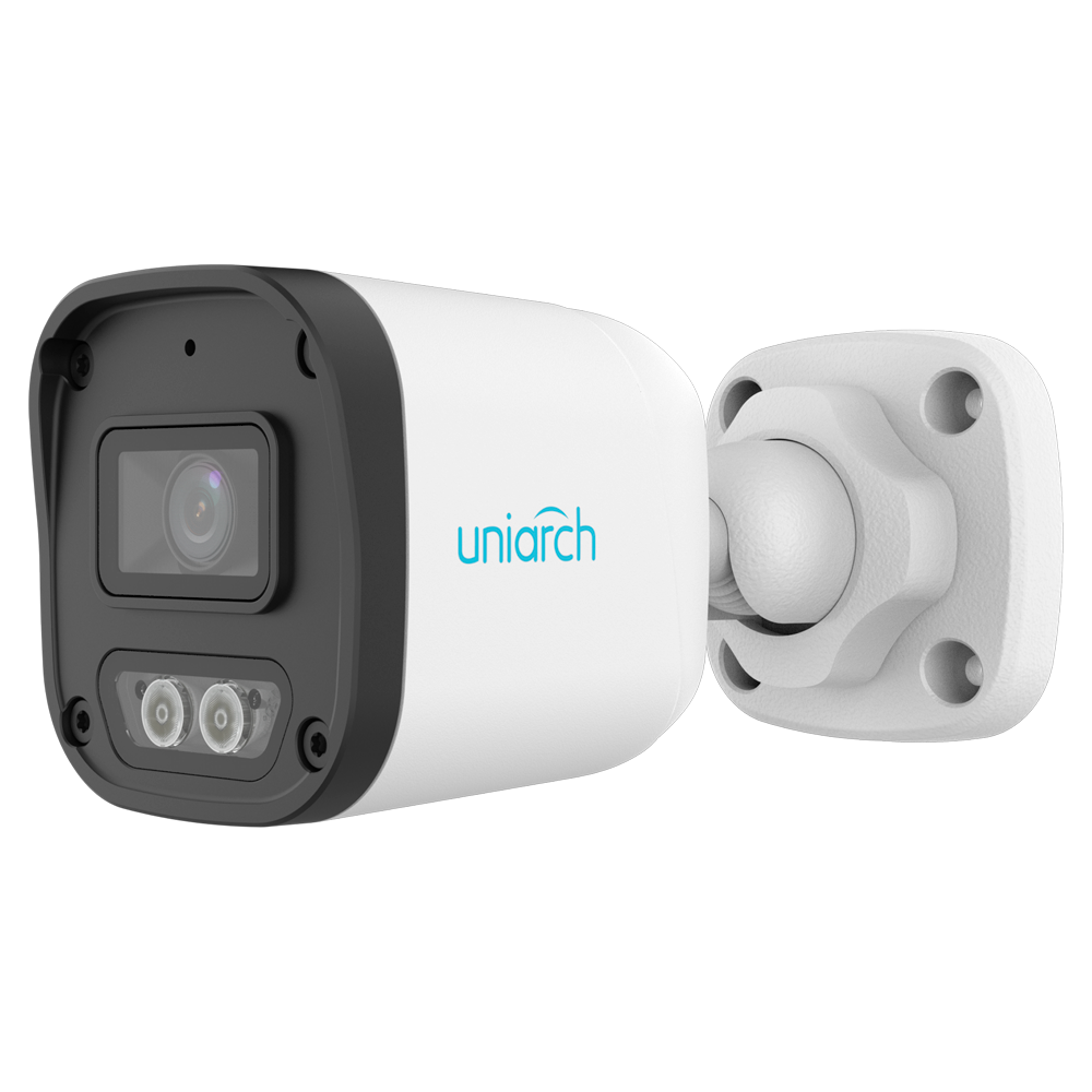 Uniarch Cámara Bullet IP Uniview Uniarch color blanco 4 MP, 2.8 mm, WiFi UV-IPC-B134-AF28-DL-ECO