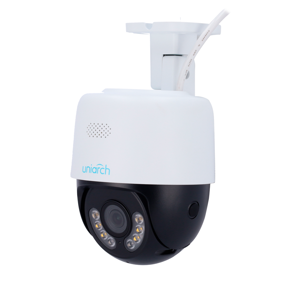 Uniarch Cámara IP PT 3 Megapixel Gama Uniarch color blanco 3 MP, 4 mm, WiFi, PoE UV-IPC-P213-AF40KC