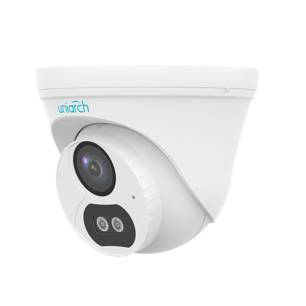 Uniarch Cámara Turret IP Uniview Uniarch color blanco 2 MP, 2.8 mm, WiFi UV-IPC-T132-AF28-DL-ECO