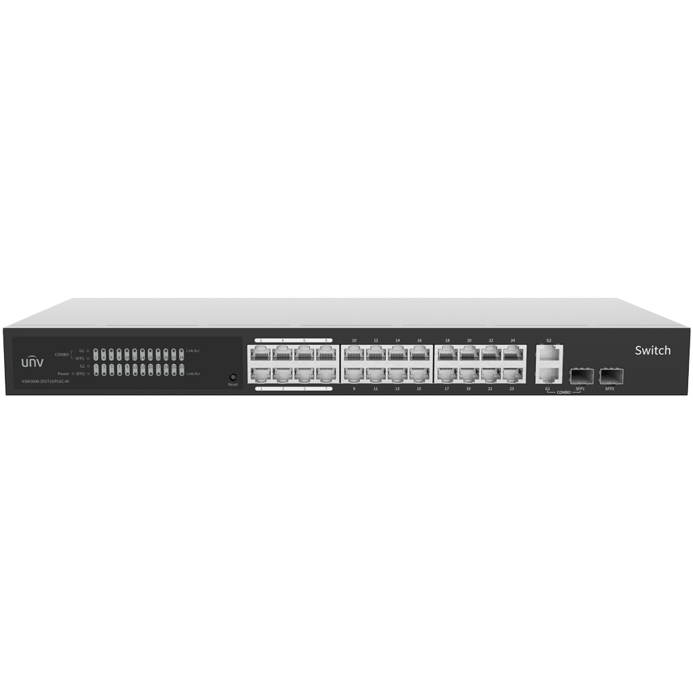 Uniview Switch Cloud Gestionable Capa 2 UV-NSW3000-25GT1GP1GC-IN