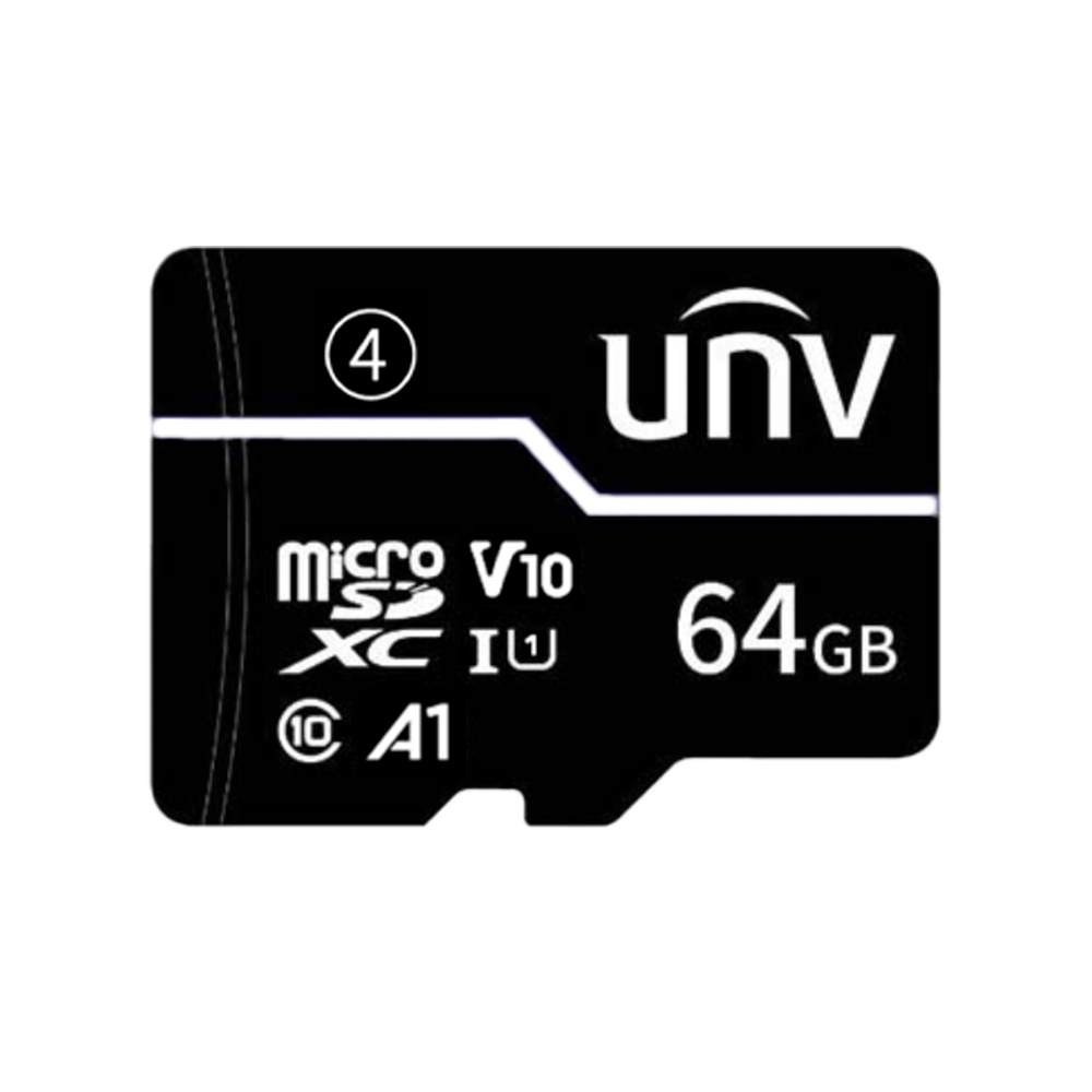 Uniview Tarjeta microSD Uniview Capacidad 64 GB UV-TF-64G-T-C