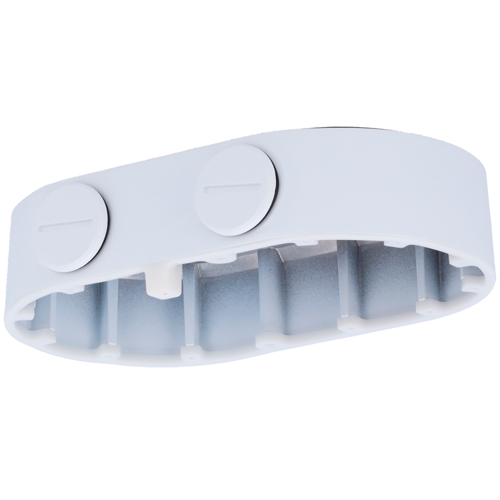 Uniview Caja de conexiones Para cámaras domo doble canal color blanco UV-TR-JB08