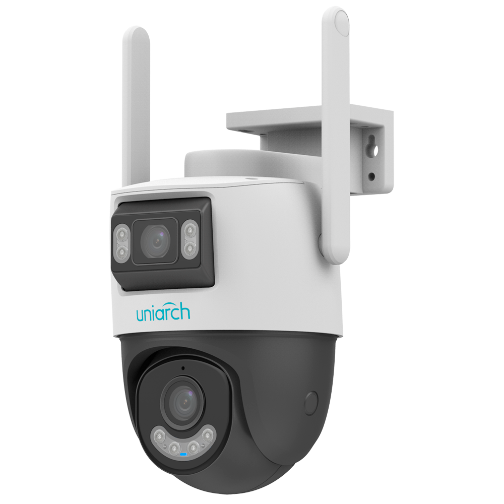 Uniarch Cámara IP WiFi Uniarch Panda serie P color blanco 3 MP, 2.8 mm 4.0 mm, WiFi, PoE UV-UHO-P2S-M33F34