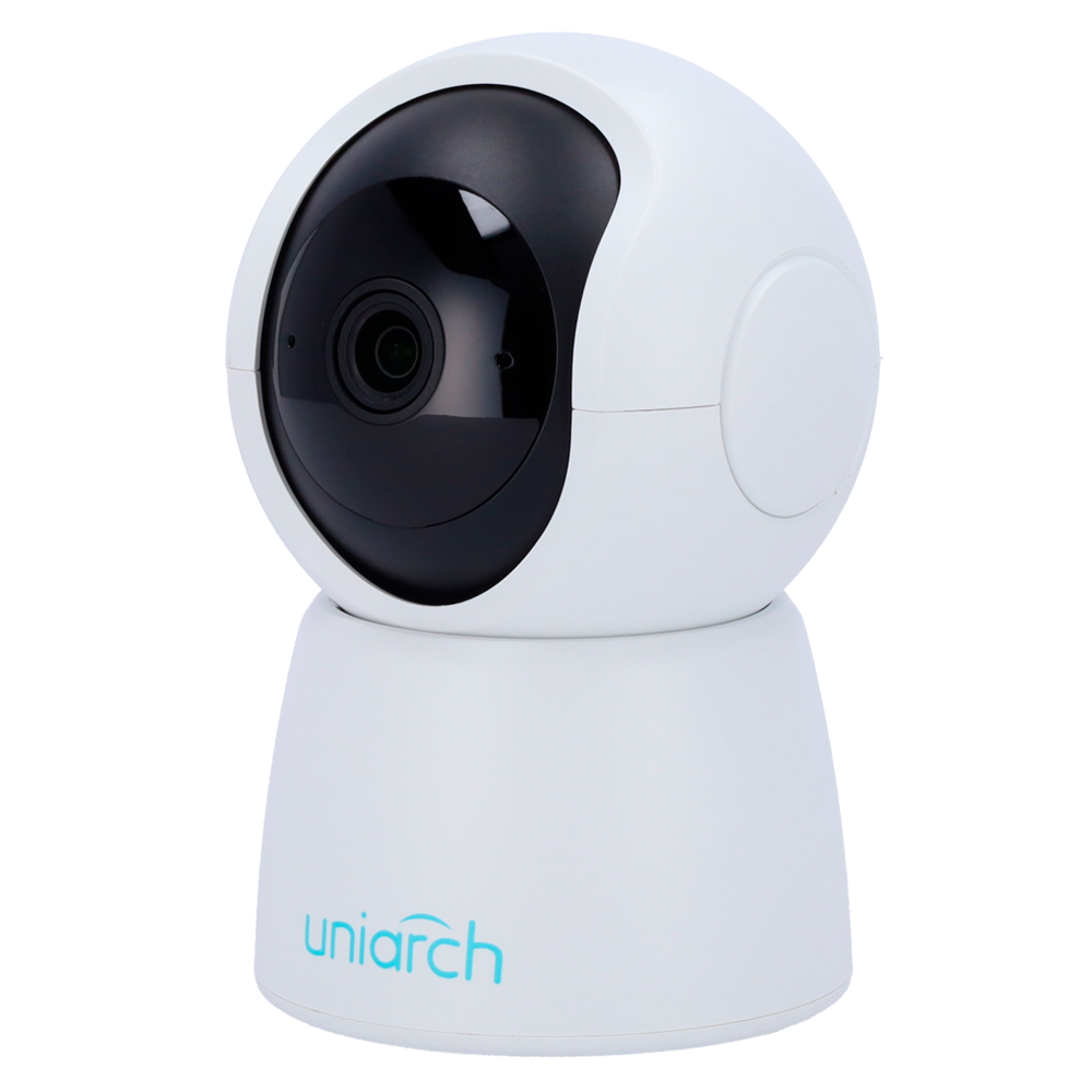 Uniarch Cámara IP PT 4 Megapíxel Gama Uniarch WiFi color blanco 4 MP, 4 mm, WiFi, PoE UV-UHO-S2E-M4