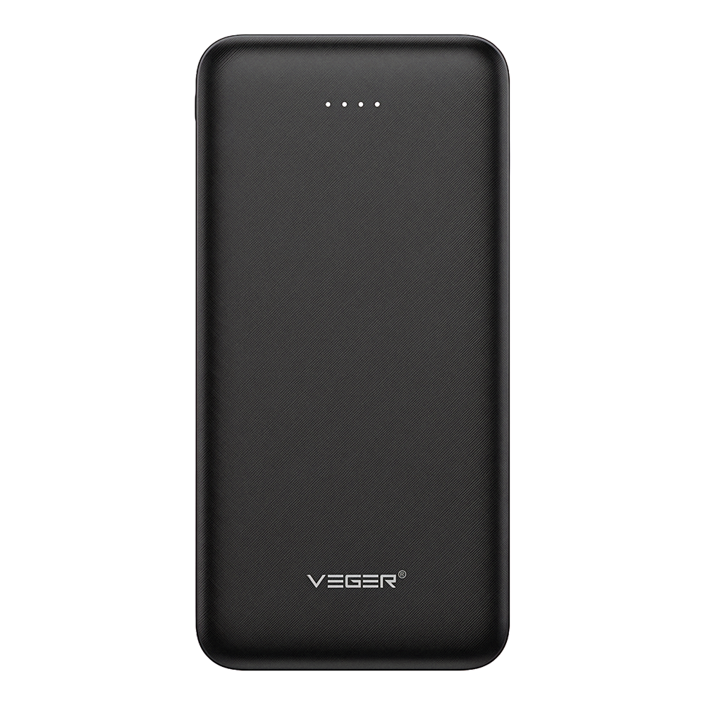 Veger Power Bank Capacidad 10000mAh color negro VG-W1065
