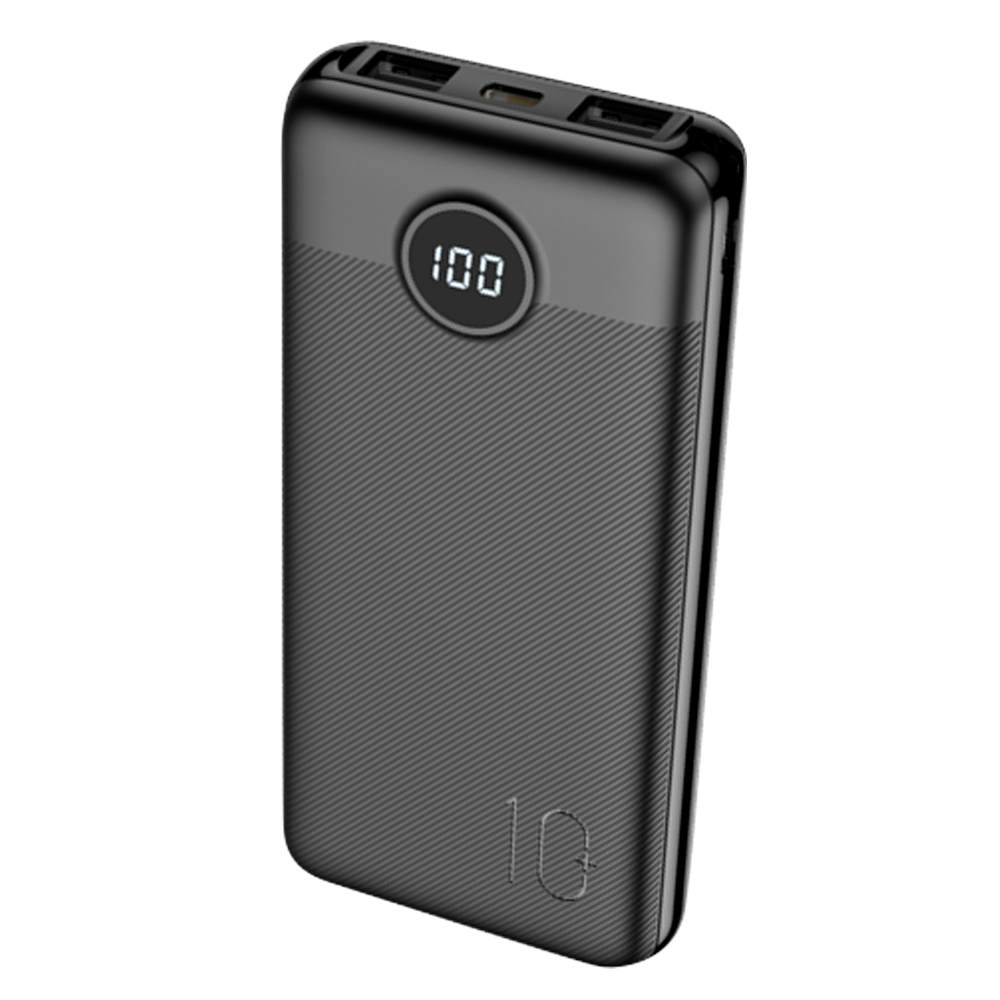 Veger Mini Power bank con pantalla LCD color negro VG-W1105PD