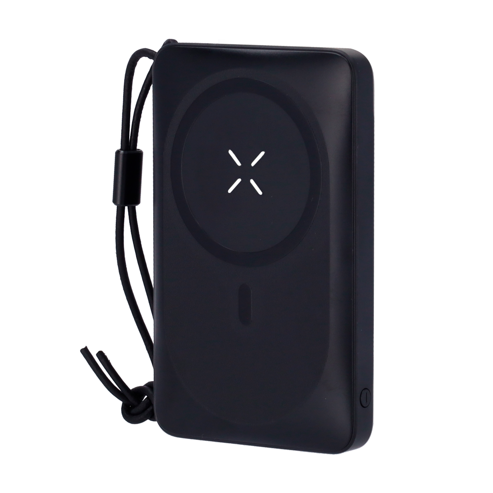 Veger Power bank magnética e inalámbrica color negro VG-W1151-B