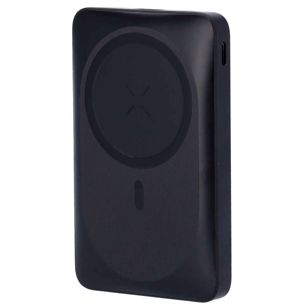 Veger Power bank con soporte color negro VG-W1175