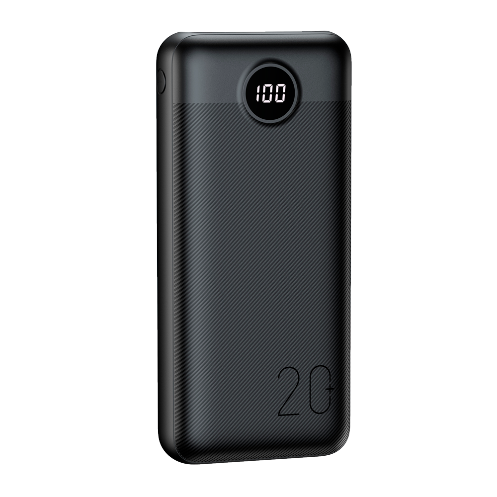 Veger Power bank con pantalla LCD color negro VG-W2039PD-B