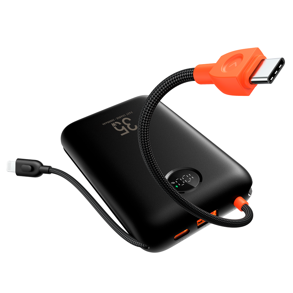 Veger Power bank con pantalla LCD color negro VG-W2068