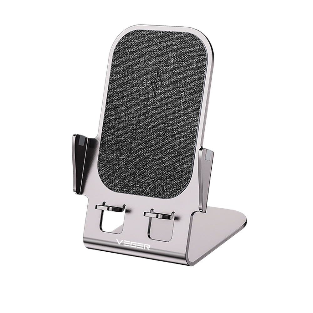 Veger Cargador inalámbrico VEGER Potencia 15W color plata VG-Y53