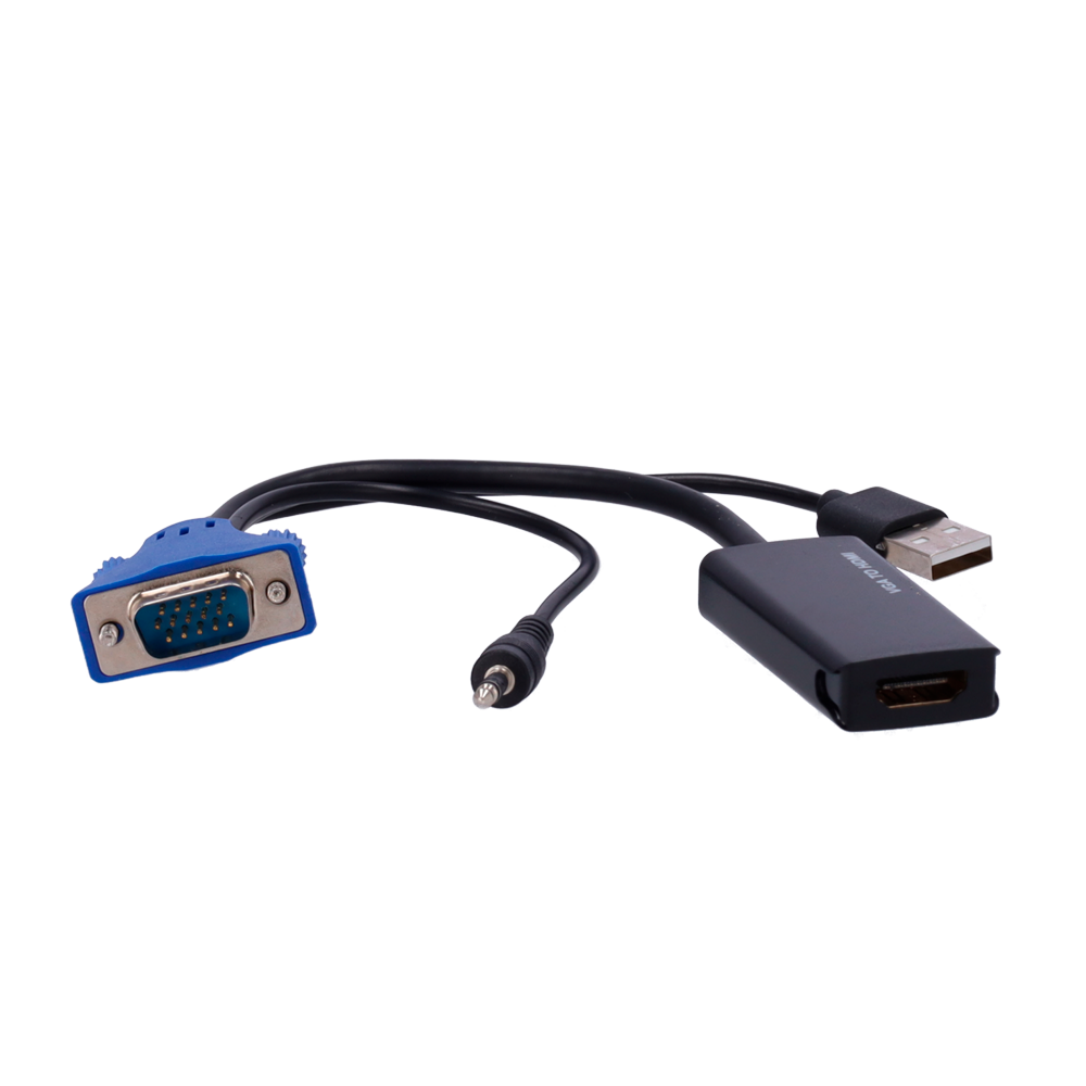 CCTV & Alarmas Adaptador de VGA+Audio a HDMI VGA-HDMI