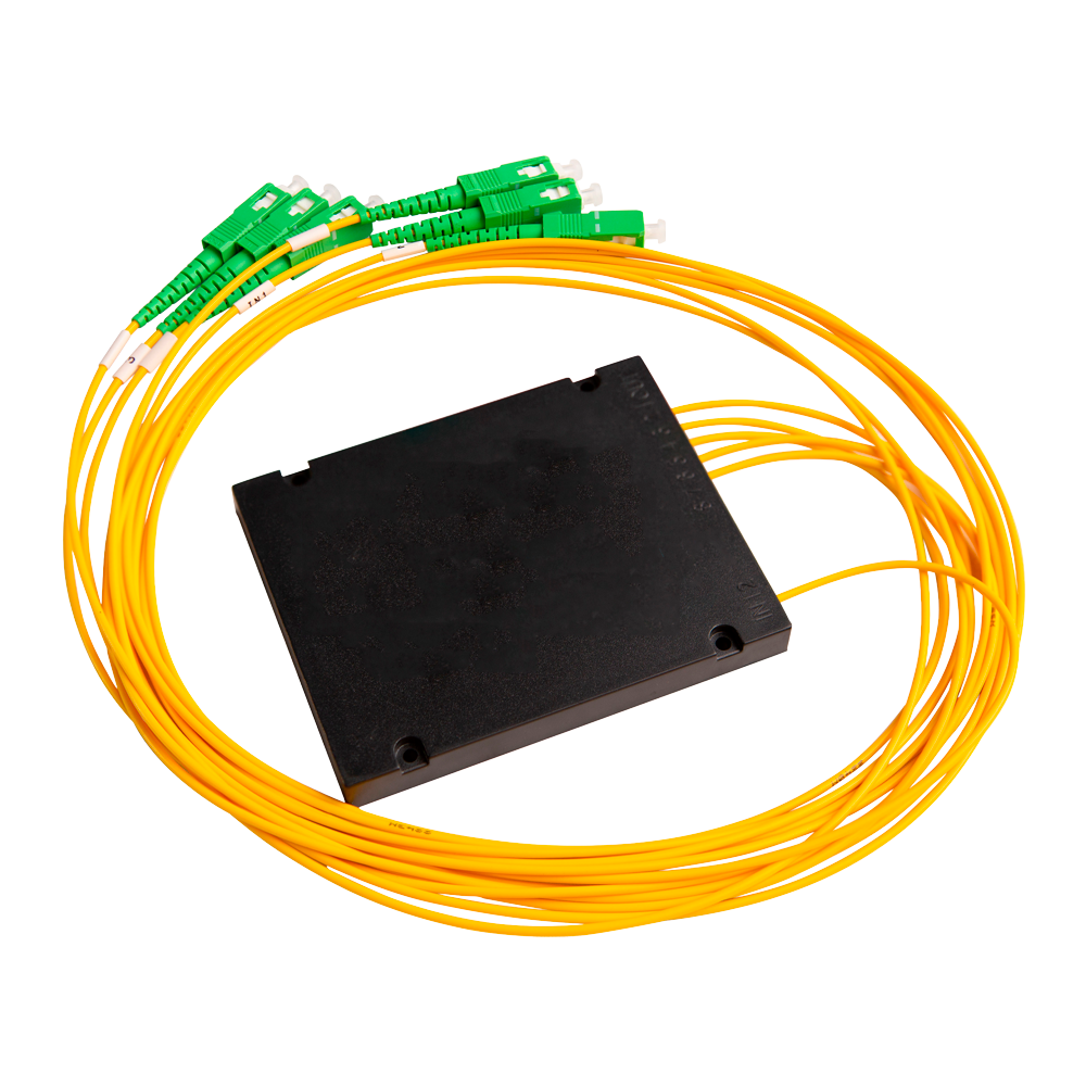 Vsol Splitter Óptico Pasivo Longitud de onda 1260 nm hasta 1650nm VSOL-SC-APC-OS2-1M-Y-12-ABS2