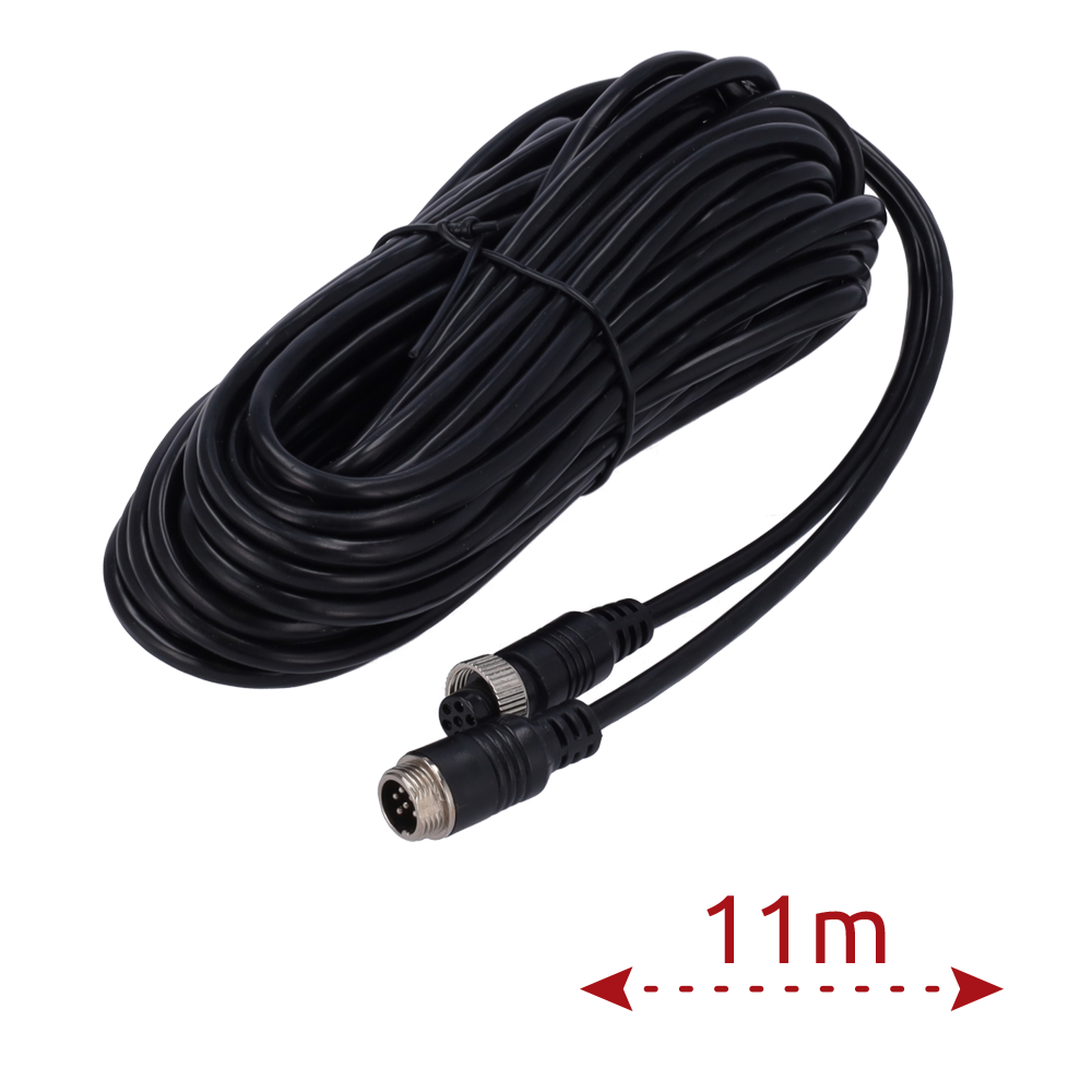CCTV & Alarmas Cable para cámaras IP Conector M12 aviación VW-6PIN-IP-110
