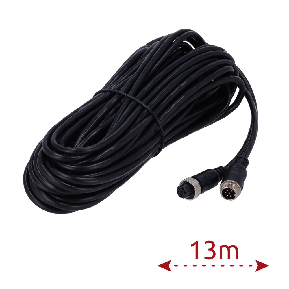 CCTV & Alarmas Cable para cámaras IP Conector M12 aviación VW-6PIN-IP-130