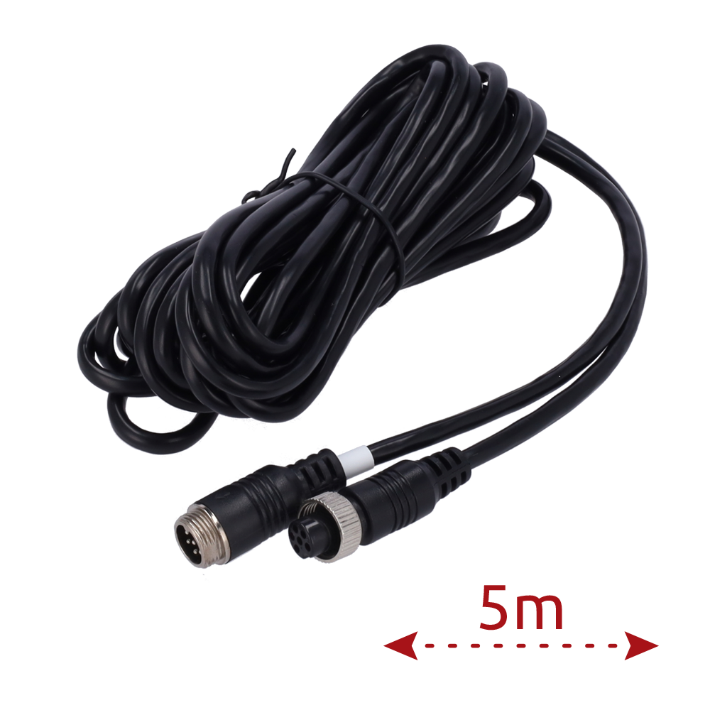 CCTV & Alarmas Cable para cámaras IP Conector M12 aviación VW-6PIN-IP-50