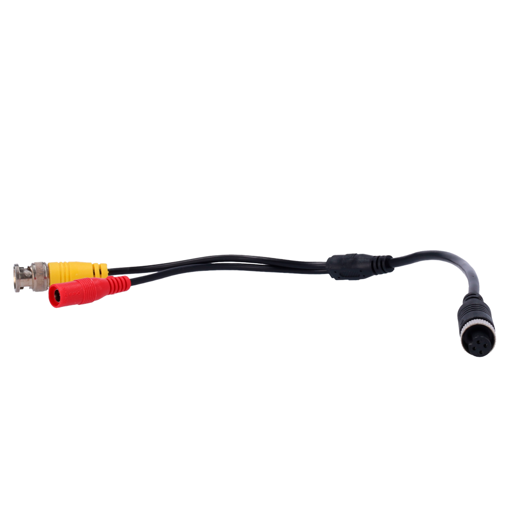 CCTV & Alarmas Cable M12F a BNC + DC Cable de salida de video para monitor VW-MON-CABLE-BNC-OUT