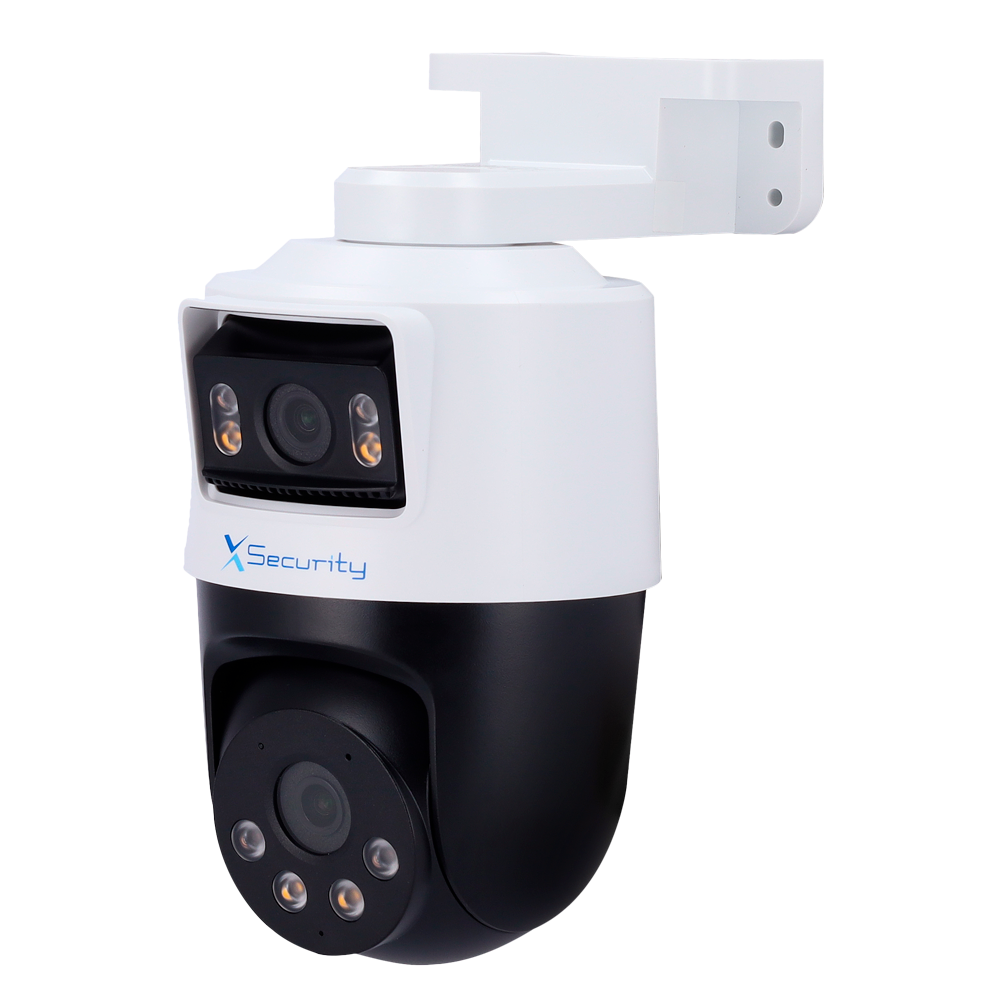 Dahua Cámara PT IP X Security Wizcolor 4 MP, 4 mm, WiFi, PoE XS-IPPT110CA-2P-WIZCOLOR-TANDEM