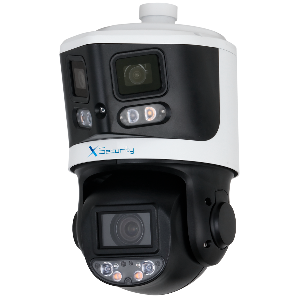 Dahua Security IP tándem gama ULTRA 8 MP, 4 ~ 40 mm Motorizada, WiFi, PoE XS-IPSD5510TA-8P-TIOC-TANDEM