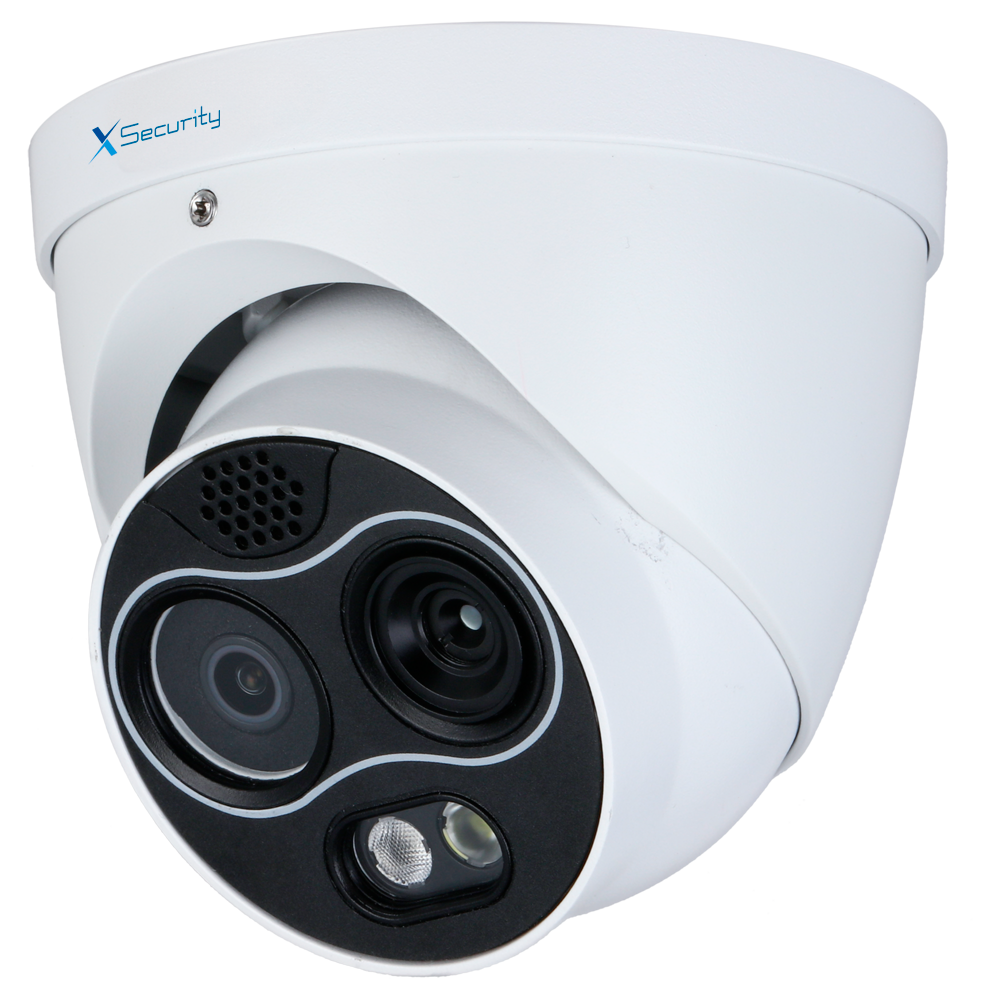 Dahua Cámara térmica Turret Dual IP X 4 MP, 2 mm (Term) / 2 mm (Opt) XS-IPTT256A-2D4-WIZ