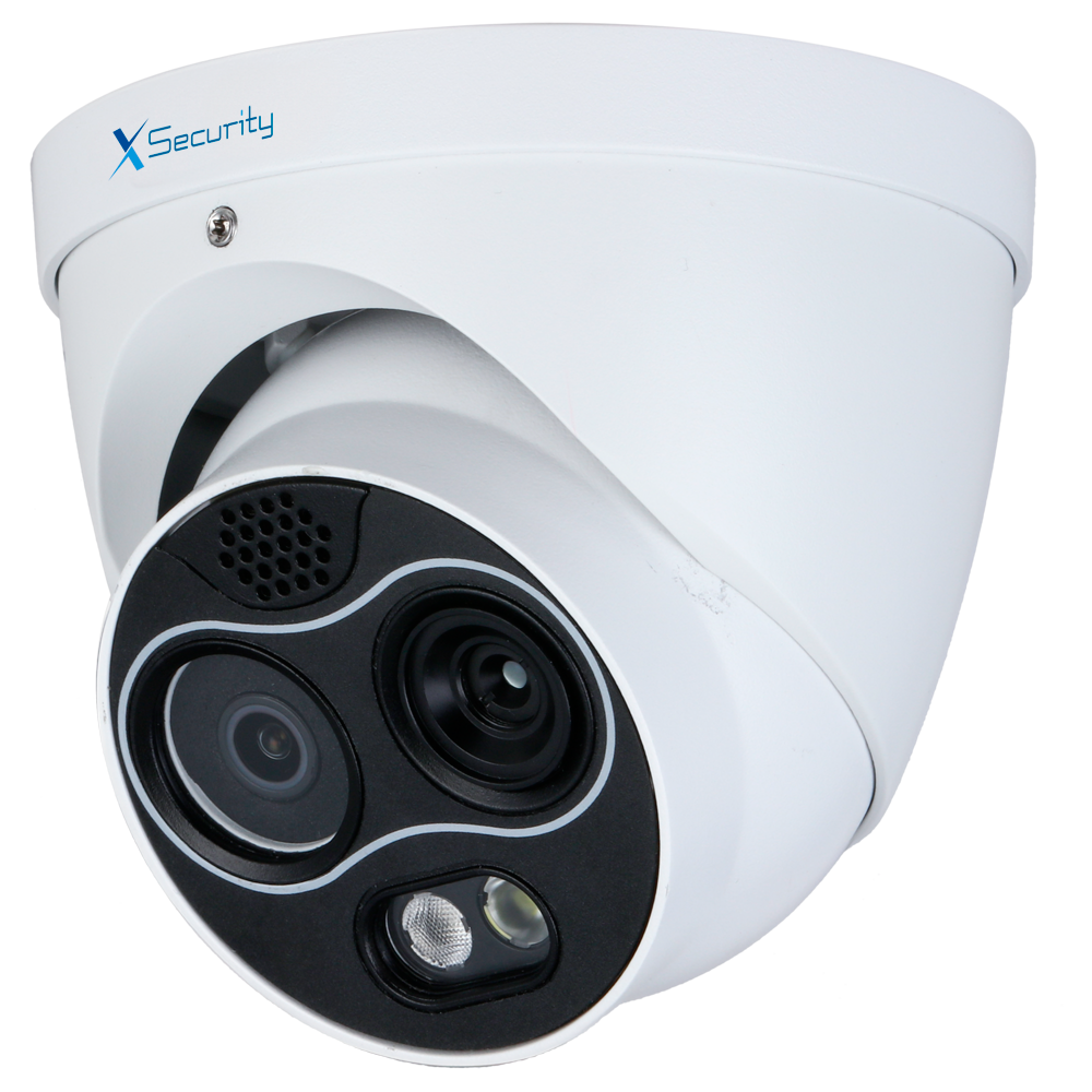 Dahua Cámara térmica Dual IP X Security 4 MP, 7 mm (Term) / 8 mm (Opt) Térmica / Óptica XS-IPTT256A-7D4-WIZ
