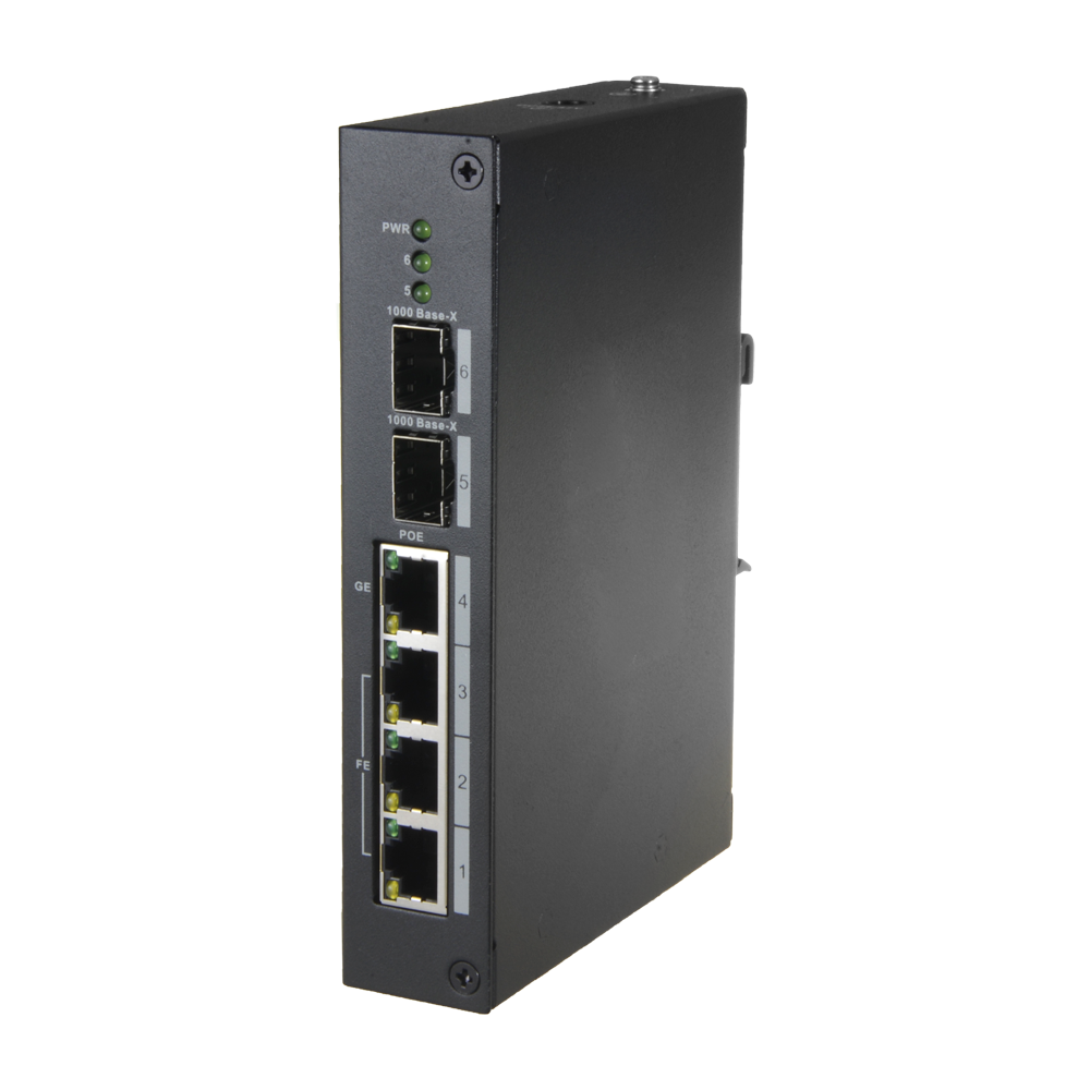 Dahua Switch PoE Getsionable X Security XS-SW0604-96-DIN-HIPOE