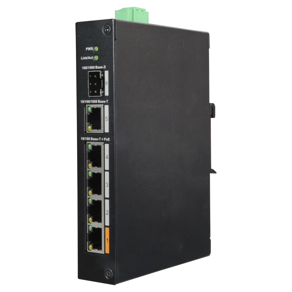 Dahua Switch PoE X Security XS-SW0604HIPOE-F-60-DIN