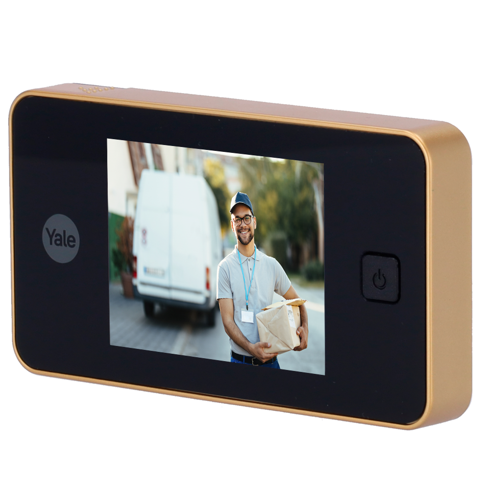 Yale Mirilla digital Cámara 0.3 Mpx YALE-DOORVIEWER500-GOLD