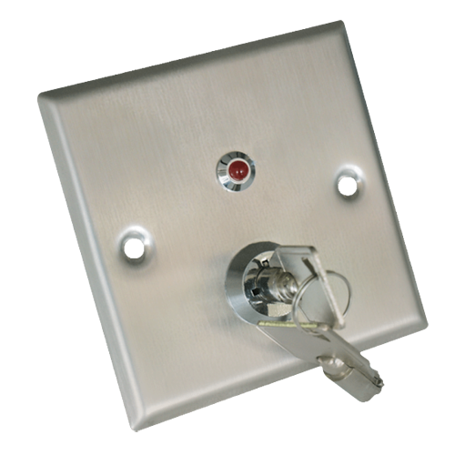 Yli Pulsador con llave Indicador LED YKS-850LS