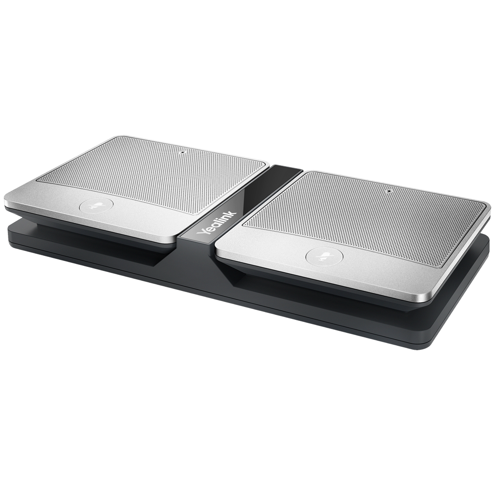 Yealink Micrófono inalámbrico Rango de captación 3m y 360º YL-CPW90DD10KPACK